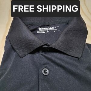 Nike Black Performance Polo Shirt